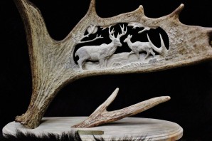 Поделки из лосиных рогов