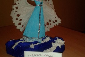 Царевна лебедь поделка своими руками
