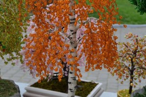 Поделки осенняя береза осенью