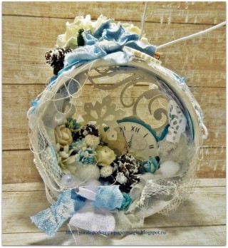 Поделка из бобины от скотча