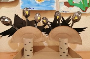 Поделки перелетные птицы для детского сада