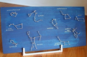 Поделки модель солнца и созвездия