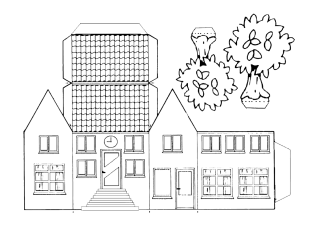 Макет детского сада своими руками шаблоны