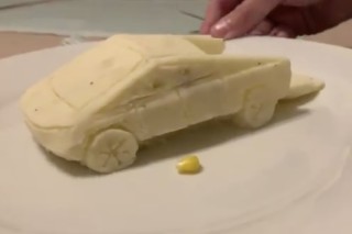 Машинка из картошки
