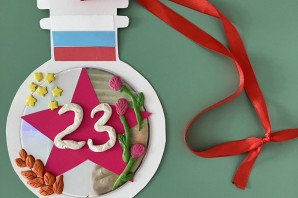 Медаль поделка для детей