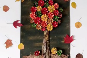 Поделка осеннее дерево в садик