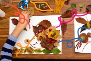 Осенняя поделка на скорую руку