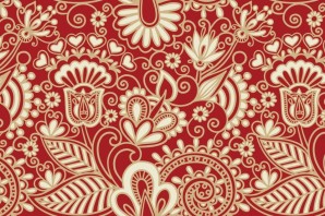 Фон русские узоры