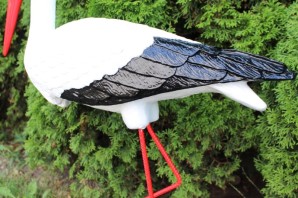 Аист из пеноплекса своими руками