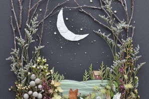 Поделки из природного материала панно