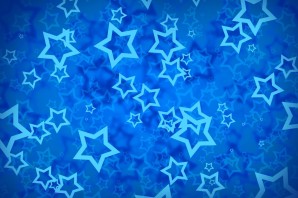 Синий фон со звездами