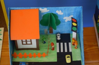 Детские поделки дорога глазами детей