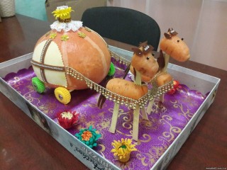 Осенняя карета поделка