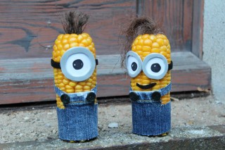 Миньон из кукурузы поделка
