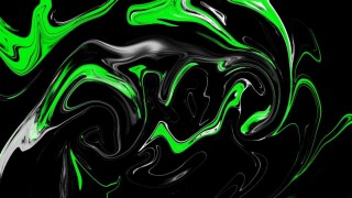 Зеленый рисунок на черном фоне