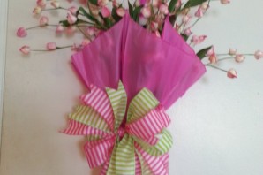 Весенний зонтик поделка