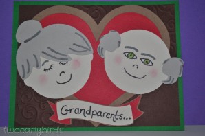 Поделка бабушке и дедушке с любовью