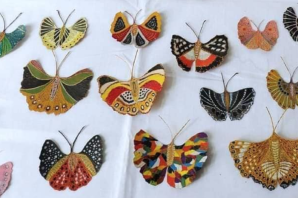 Осенняя поделка бабочка