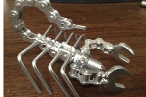 Поделки из велосипедной цепи