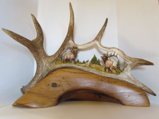 Поделки из рога лося своими руками