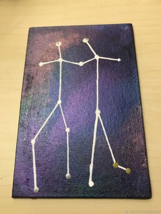 Поделка созвездие близнецы своими руками