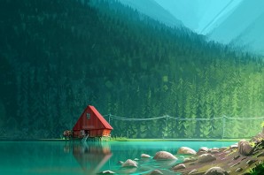 Обои на телефон домик