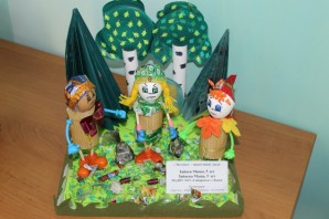 Поделка эколята защитники природы в садик