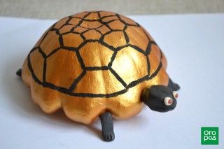 Черепаха из патиссона поделка