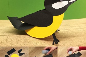 Птичка своими руками для детского сада