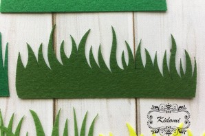 Трава из бумаги