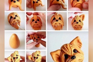 Сложные фигурки из легкого пластилина