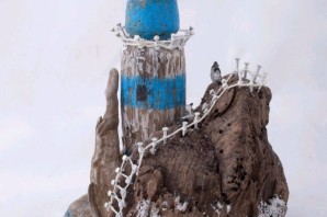 Поделка маяк из природных материалов