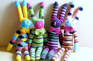 Поделки из детских носков