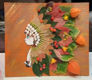 Осенних красок карнавал поделка