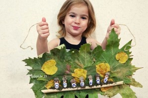 Осенние поделки для самых маленьких