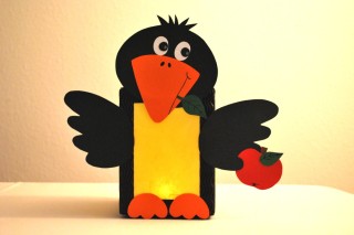 Поделка ворона для детей