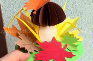 Поделки осенние своими руками из картона
