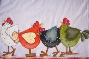 Поделки с курами
