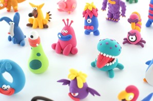 Монстры из воздушного пластилина