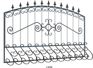 Узоры из профильной трубы своими руками