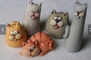 Легкие поделки из глины для детей