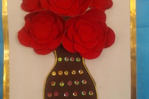 Поделки из бархатной бумаги своими руками