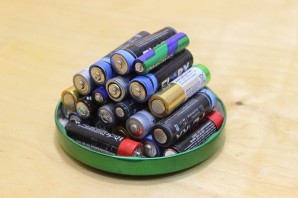 Поделки из батареек для детей