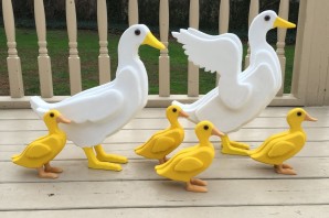 Поделки из пеноплекса для сада