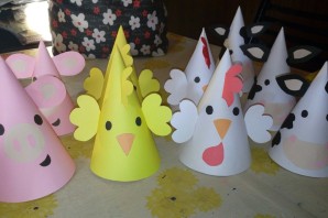 Поделки из конуса бумаги