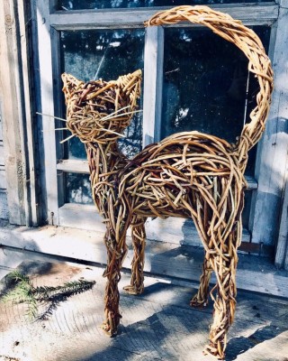 Дом из веток своими руками