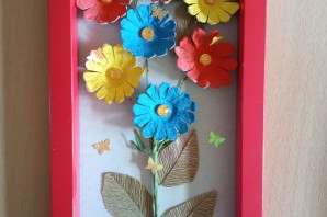 Поделка цветочный вальс в садик