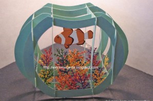 Аквариум из бумаги своими руками
