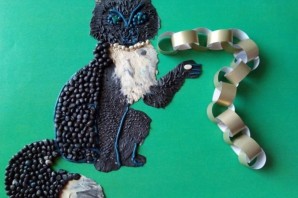 Кот ученый из пластилина