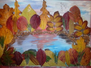 Разноцветная осень поделки в детский сад